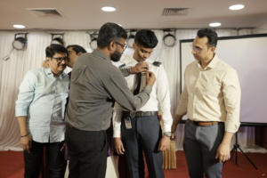 Epaulette Ceremony at flywyzz aviation trivandrum